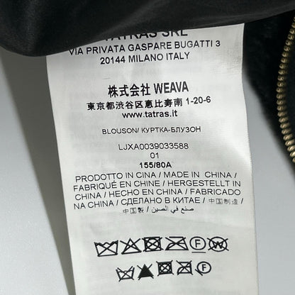 TATRAS タトラス LJXA0039033588 黑色 YUMOLA 人造毛皮 连帽抓绒夹克