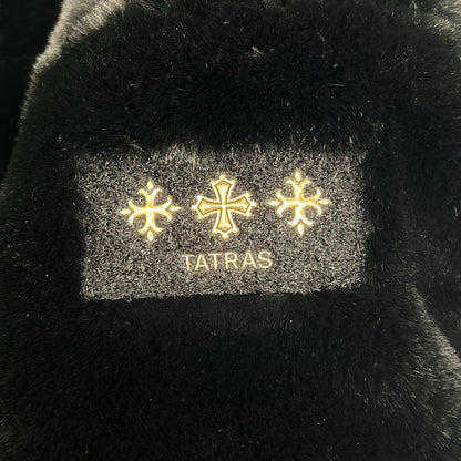 TATRAS タトラス LJXA0039033588 黑色 YUMOLA 人造毛皮 连帽抓绒夹克