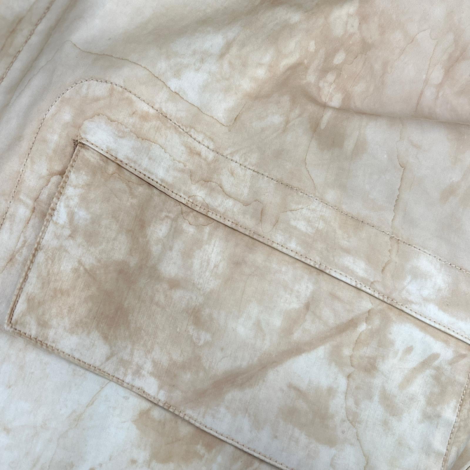 OUTIL Uti 米色扎染 MANTEAU MIERY 1950款 工装外套 大衣