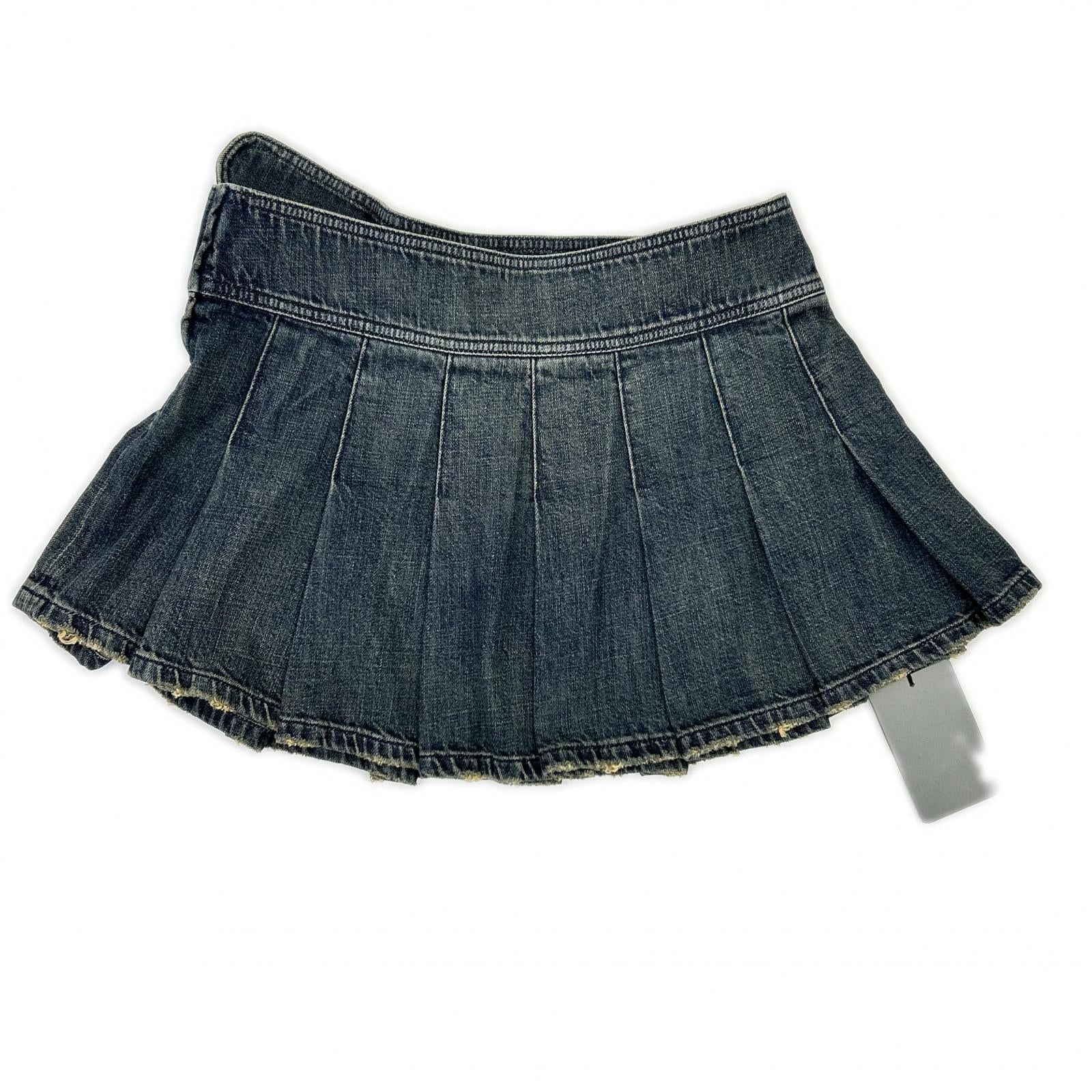BALENCIAGA バレンシアガ 美品 国内正規 25FW 852329TTW76 FW25 Buckle Pleated skirt/バックルプリーティド スカート