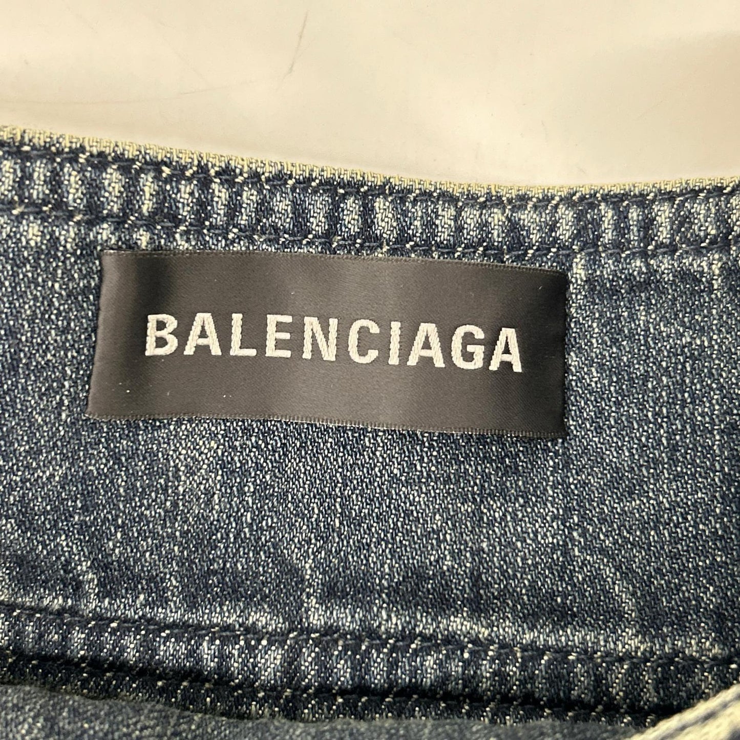 BALENCIAGA バレンシアガ 美品 国内正規 25FW 852329TTW76 FW25 Buckle Pleated skirt/バックルプリーティド スカート