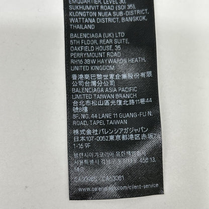 BALENCIAGA バレンシアガ 美品 国内正規 25FW 852329TTW76 FW25 Buckle Pleated skirt/バックルプリーティド スカート