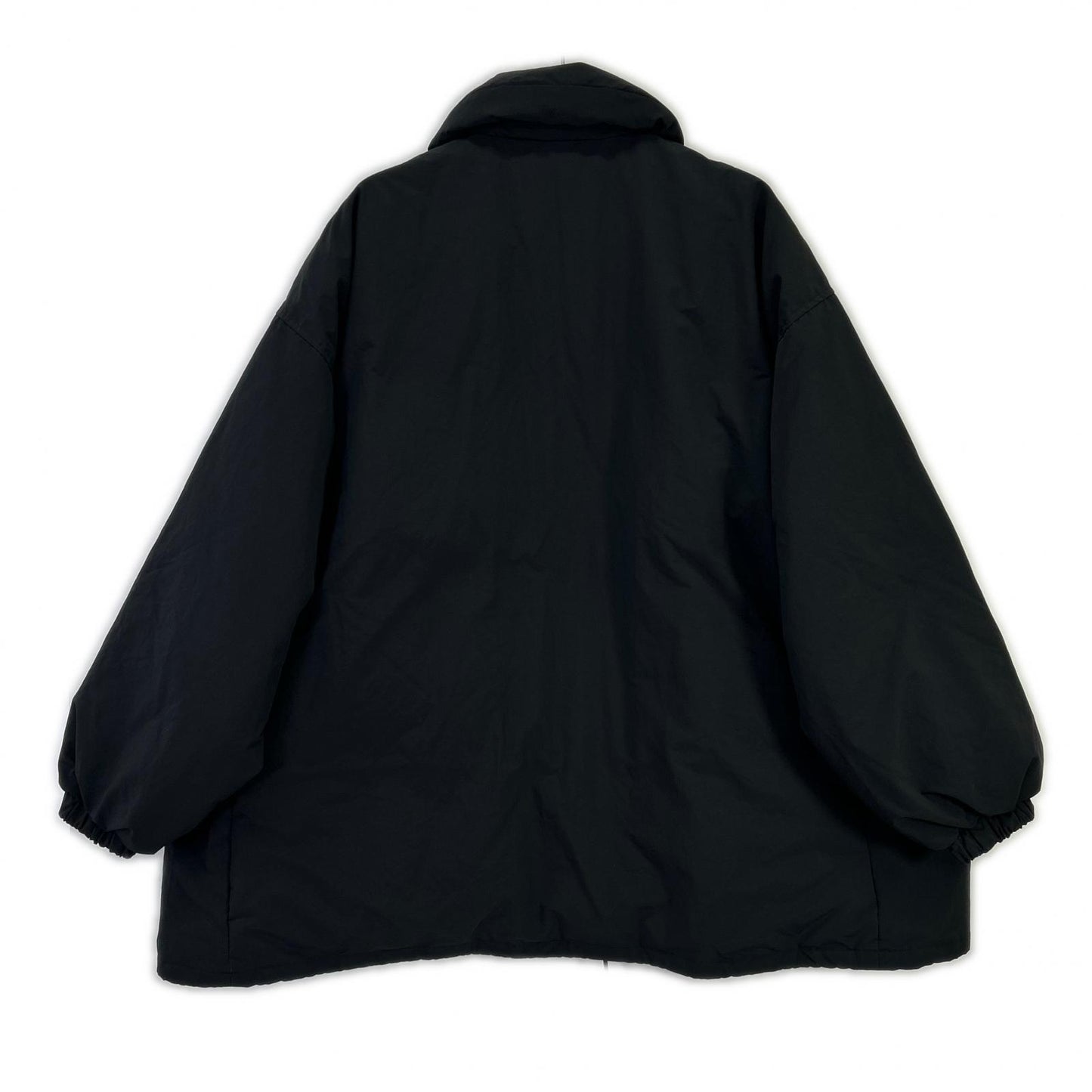 CA25DEU-DW33 ﾌﾞﾗｯｸ ｽﾅｯﾌﾟﾎﾞﾀﾝ PUFFER COACH JACKET/ﾊﾟﾌｧｰｺｰﾁﾀﾞｳﾝｼﾞｬｹｯﾄ ジャケット F レディース