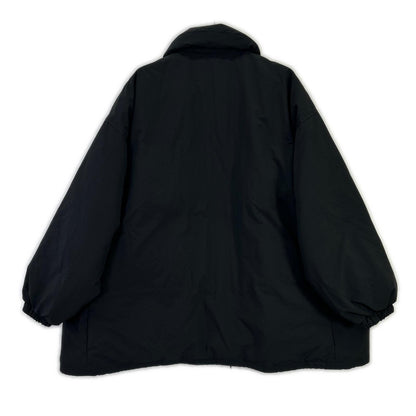 CA25DEU-DW33 ﾌﾞﾗｯｸ ｽﾅｯﾌﾟﾎﾞﾀﾝ PUFFER COACH JACKET/ﾊﾟﾌｧｰｺｰﾁﾀﾞｳﾝｼﾞｬｹｯﾄ ジャケット F レディース