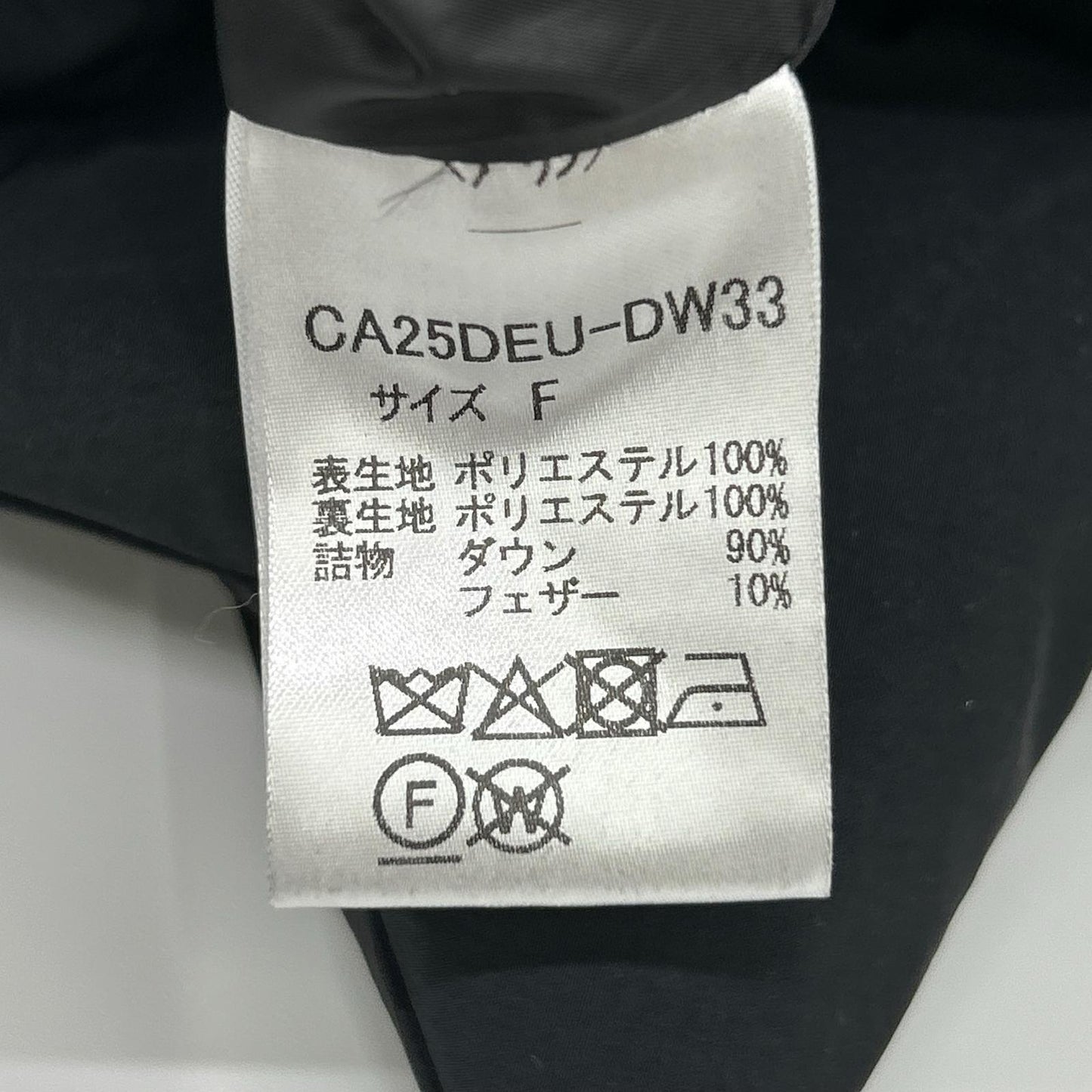 CA25DEU-DW33 黑色 按扣 PUFFER 教练夹克/Puffer 羽绒教练夹克 夹克 F 女士