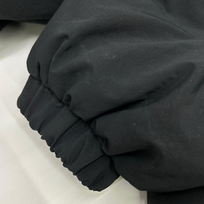 CALUX キャラクス CA25DEU-DW33 ブラック スナップボタン PUFFER COACH JACKET/パファーコーチダウンジャケット ジャケット