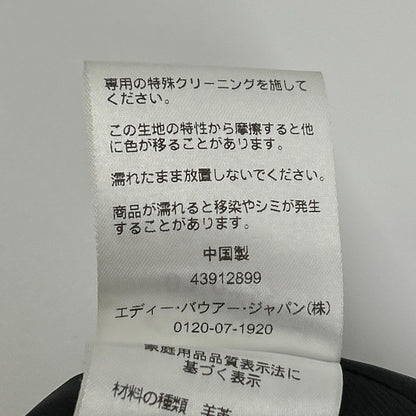 Eddie Bauer 艾迪·鲍尔 黑色 绵羊皮 单排扣机车夹克 夹克