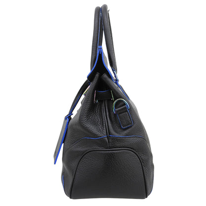 PELLE MORBIDA ペッレモルビダ シュリンクレザー Kopenhagen/コペンハーゲン 2WAY ボストンバッグ レディース ブラック 24SS PMO-MB026NH ボストンバッグ