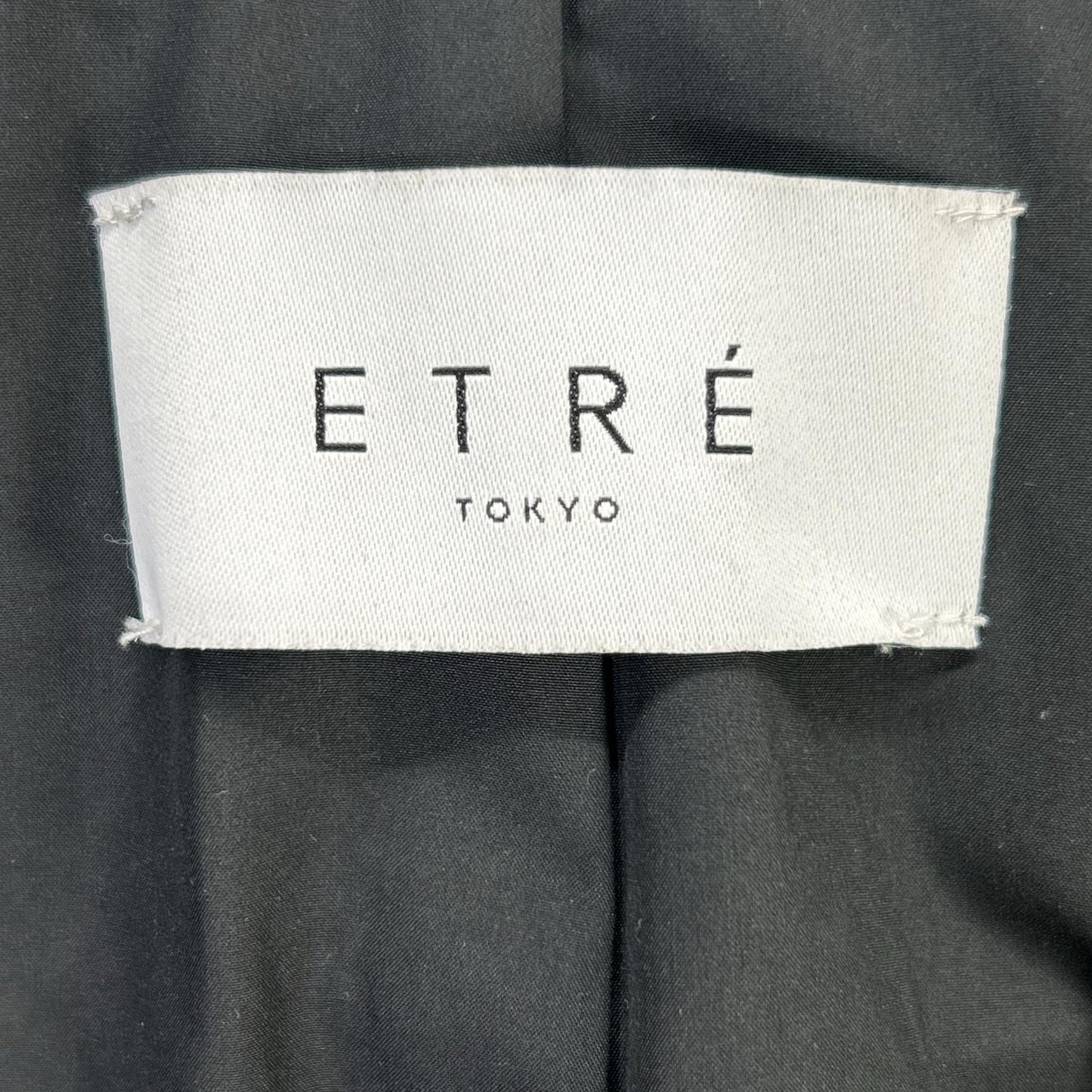 ETRE TOKYO ETRE TOKYO 1222600095-0 黑色 尼龙 分层提花夹克