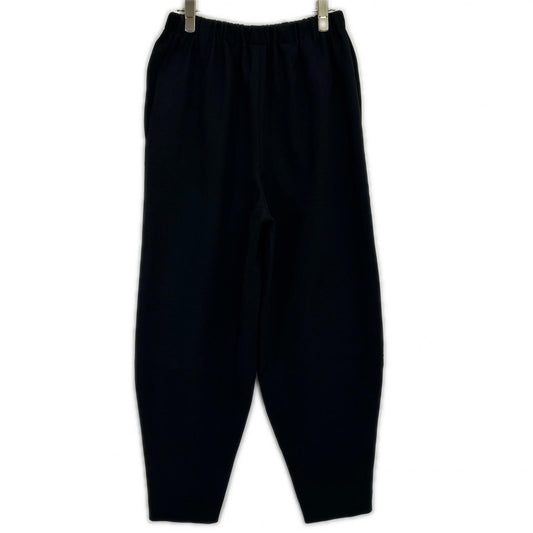 Black Rhombus Trousers Easy Pants Bottoms 38 Women's