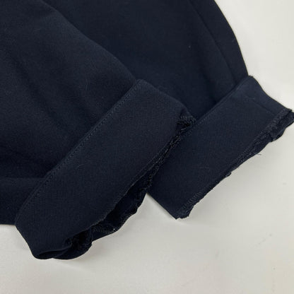 ENFOLD エンフォルド 300GA230-1400 ネイビー×グレー KNIT-LAYERED PULLOVER トップス