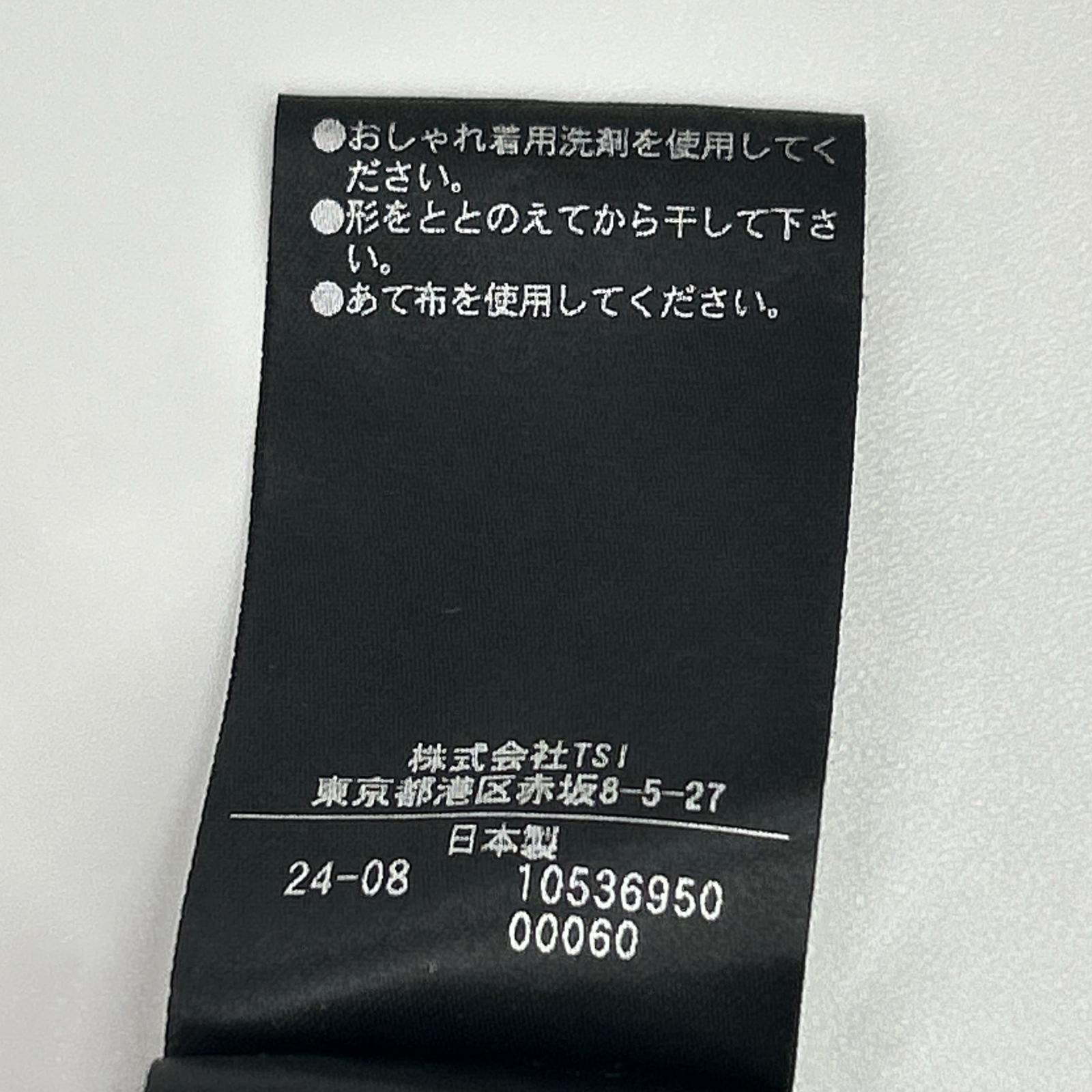 LE PHIL ル フィル 24年製 534-4210019 ブラック ドライウールスタンドブラウス トップス