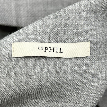 LE PHIL ル フィル 24年款 534-4210019 灰色 干爽羊毛立领衬衫 上衣