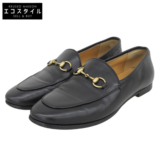 GUCCI グッチ ホースビット ヨルダーン ローファー シューズ レディース レザー ブラック 37 404069 シューズ