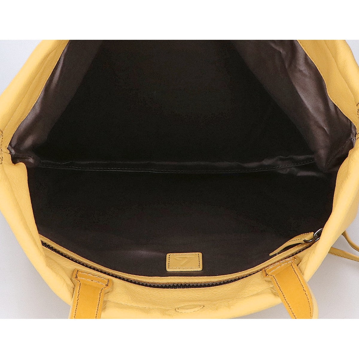土屋鞄製造所 土屋鞄製造所 KR0324YE Ruffle/ラッフル イエロー イタリアンライトミリングカーフ ドローストリングトート トートバッグ