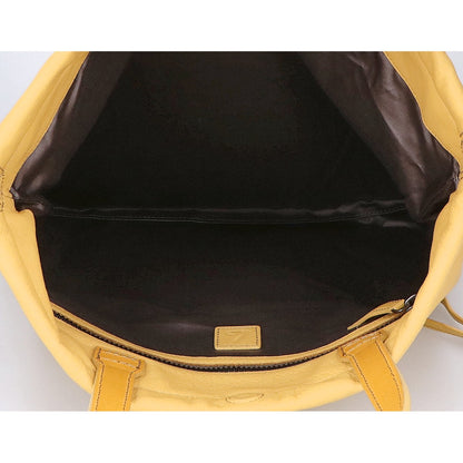 土屋鞄製造所 土屋鞄製造所 KR0324YE Ruffle/ラッフル イエロー イタリアンライトミリングカーフ ドローストリングトート トートバッグ