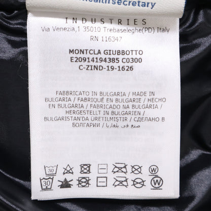 MONCLER モンクレール 【美品】MONTCLA モンクラ 内側ロゴ刺繍グログランテープ フーディダウンジャケット ジャケット