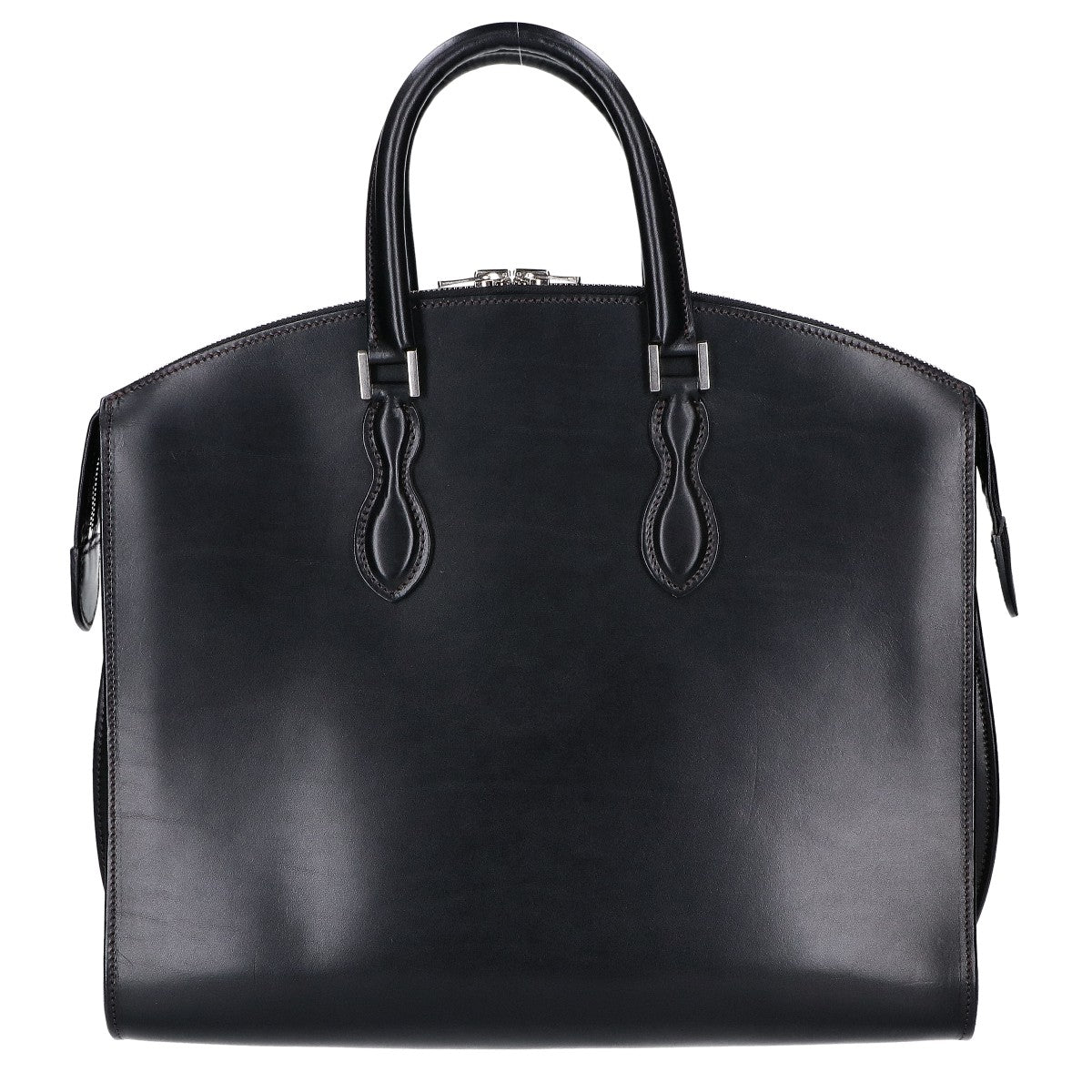 WILDSWANS（狂野天鹅）CIRCULO/サーキュロ 黑色 英式缰革×原版棉布 公文包 商务包 公文包