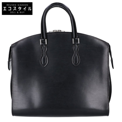 WILDSWANS（狂野天鹅）CIRCULO/サーキュロ 黑色 英式缰革×原版棉布 公文包 商务包 公文包