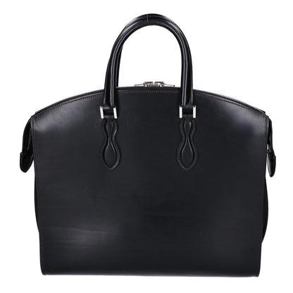 WILDSWANS（狂野天鹅）CIRCULO/サーキュロ 黑色 英式缰革×原版棉布 公文包 商务包 公文包