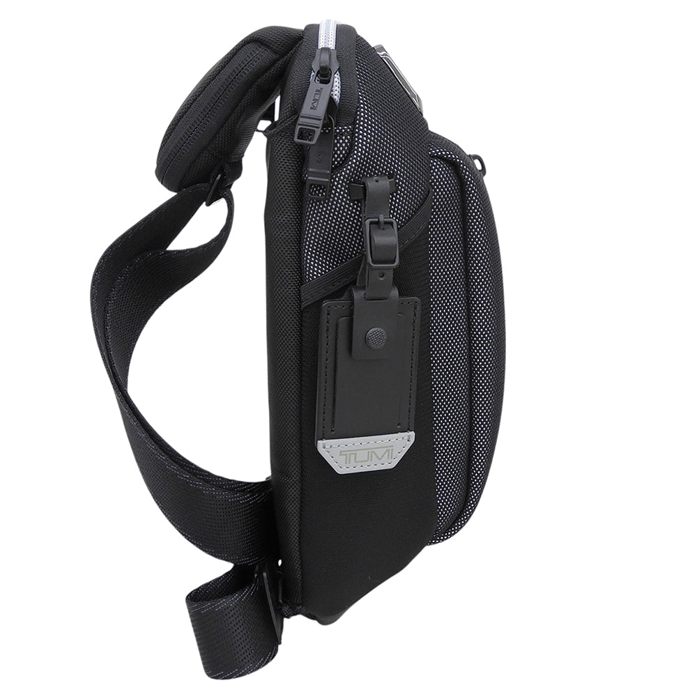 TUMI トゥミ 新品同様 ALPHA BRAVO Esports プロ・スリング メッシュ バリスティックナイロン ボディバッグ メンズ ブラック 2325002RFL ボディバッグ