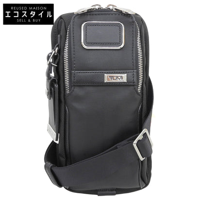 TUMI トゥミ 美品 ALPHA3/アルファ3 HOLIDAY LIMITED EDITION2022 バリスティックナイロン×コーテッドキャンバス ブラック 2603585CD3E ショルダーバッグ