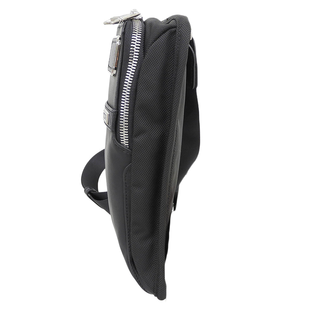 TUMI トゥミ 美品 ALPHA3/アルファ3 HOLIDAY LIMITED EDITION2022 バリスティックナイロン×コーテッドキャンバス ブラック 2603585CD3E ショルダーバッグ