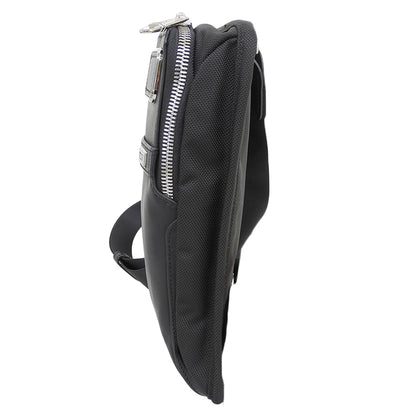 TUMI トゥミ 美品 ALPHA3/アルファ3 HOLIDAY LIMITED EDITION2022 バリスティックナイロン×コーテッドキャンバス ブラック 2603585CD3E ショルダーバッグ