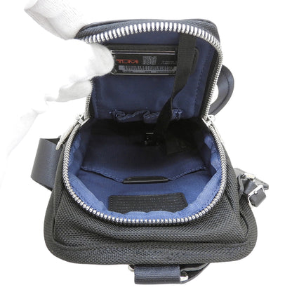 TUMI トゥミ 美品 ALPHA3/アルファ3 HOLIDAY LIMITED EDITION2022 バリスティックナイロン×コーテッドキャンバス ブラック 2603585CD3E ショルダーバッグ