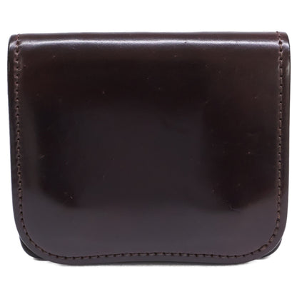 WILDSWANS ワイルドスワンズ PALM/パーム ホーウィン社シェルコードバン××イングリッシュブライドル 二つ折りミニ財布 コインケース