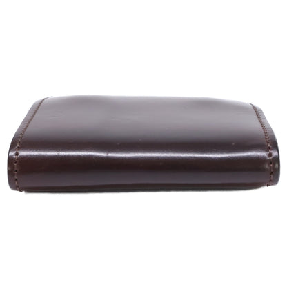 WILDSWANS ワイルドスワンズ PALM/パーム ホーウィン社シェルコードバン××イングリッシュブライドル 二つ折りミニ財布 コインケース