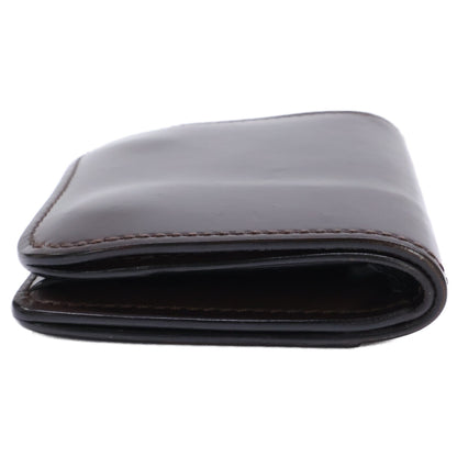 WILDSWANS ワイルドスワンズ PALM/パーム ホーウィン社シェルコードバン××イングリッシュブライドル 二つ折りミニ財布 コインケース