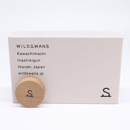 WILDSWANS ワイルドスワンズ PALM/パーム ホーウィン社シェルコードバン××イングリッシュブライドル 二つ折りミニ財布 コインケース