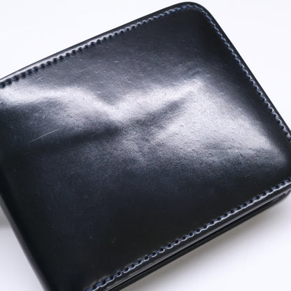 別注 SP-GROUNDER/ｸﾞﾗｳﾝﾀﾞｰ ﾎｰｳｨﾝ社ｼｪﾙｺｰﾄﾞﾊﾞﾝ×ｲﾝｸﾞﾘｯｼｭﾌﾞﾗｲﾄﾞﾙ 二つ折り財布（小銭入れあり） メンズ