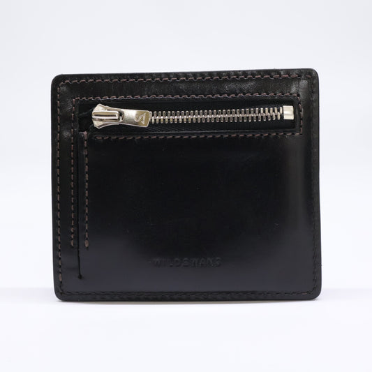 Begin Bespoke SP-ZIPMINIWALLET/Zip Mini Wallet Saddle Pull-up Mini Wallet Coin Case Men's