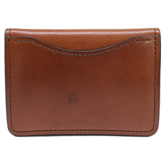 TIGER'S BROTHERS bespoke SP-TONGUE/TONGUE Full Grain Bridle x Pueblo Multi-functional Coin Case for Men