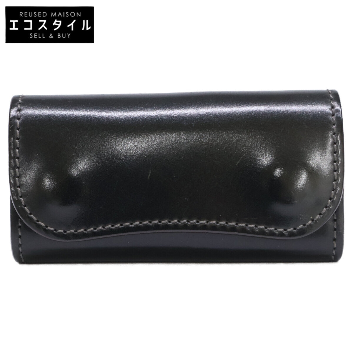 WILDSWANS ワイルドスワンズ タイガース・ブラザース別注 SP-CLIPPER2/クリッパー2 ホーウィン社シェルコードバン×イングリッシュブライドル キーケース