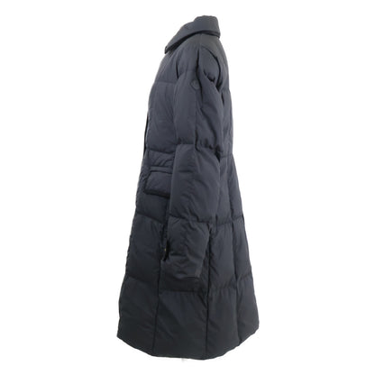MONCLER モンクレール 【美品/25AW】ACHARD アーム レザーロゴパッチ ロングダウン コート