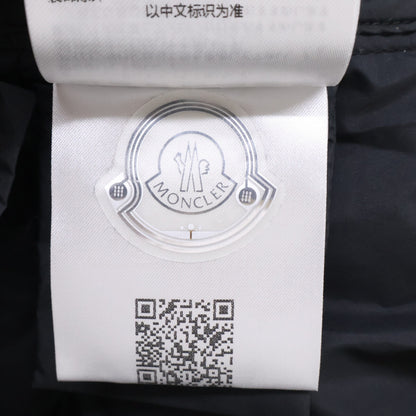 MONCLER モンクレール 【美品/25AW】ACHARD アーム レザーロゴパッチ ロングダウン コート
