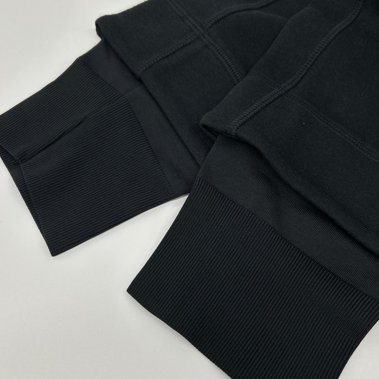 NIKE 耐克 ×sacai CZ4698-010 黑色 棉混纺 侧边徽标织带 腰带款 科技摇粒绒 休闲运动裤 下装