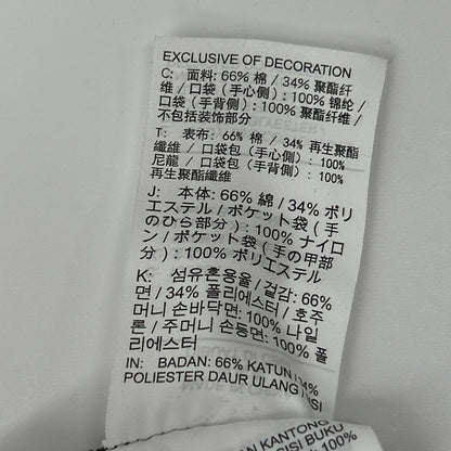 NIKE 耐克 ×sacai CZ4698-010 黑色 棉混纺 侧边徽标织带 腰带款 科技摇粒绒 休闲运动裤 下装