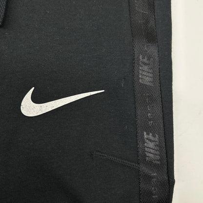 NIKE ナイキ ×sacai CZ4698-010 ブラック コットン混 サイドロゴテープ ベルテッド テックフリース イージースウェットパンツ ボトムス