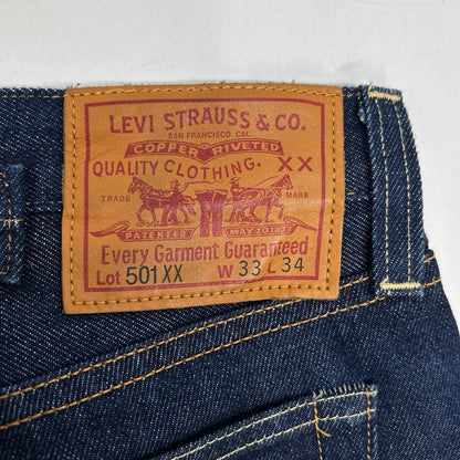 LEVI'S リーバイス [LVC] 37501-0018 Indigo Made in Japan 501XX 1937 Straight Denim Pants Bottoms