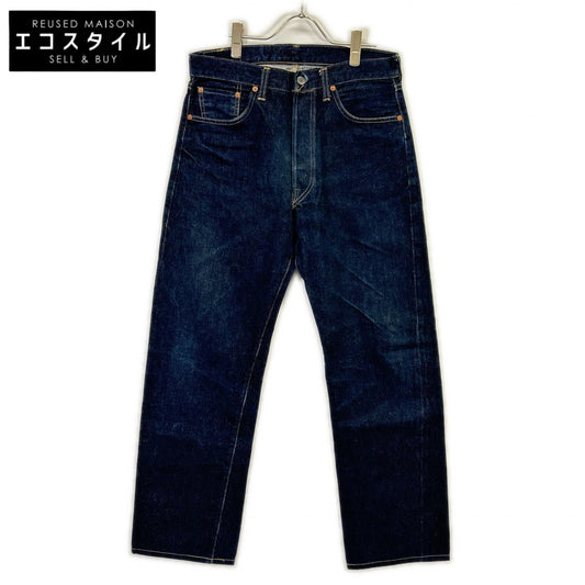 LEVI'S リーバイス 97年製 501-0003 インディゴ 501XX 赤耳 ボタン裏555 バレンシア工場 1955 ボタンフライ ストレートデニムパンツ ボトムス