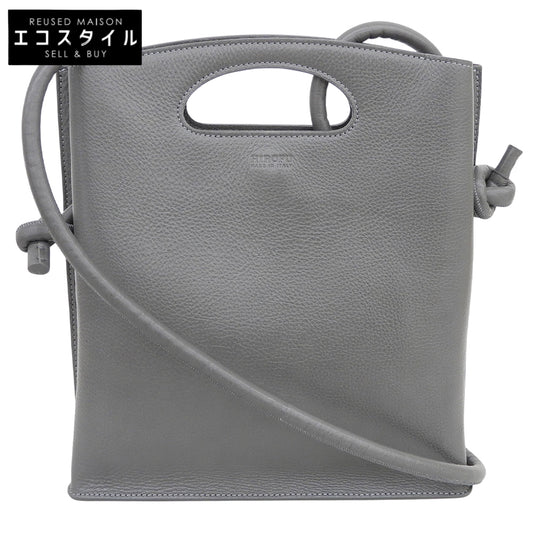 HIROFU ヒロフ 美品 コーダ/CODA レザー 2WAY ハンドバッグS レディース グレー ハンドバッグ