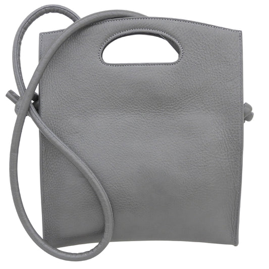 HIROFU ヒロフ 美品 コーダ/CODA レザー 2WAY ハンドバッグS レディース グレー ハンドバッグ