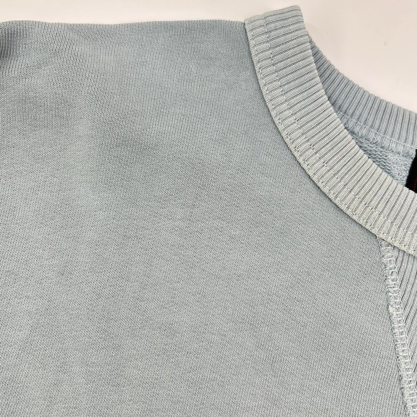 RRL ダブルアールエル 782858269001 ブルー ガーメントダイフェード バイソンロゴ刺繍 DOUBLE V SWEAT SHIRT/スウェットプルオーバー トップス