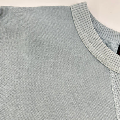 RRL ダブルアールエル 782858269001 ブルー ガーメントダイフェード バイソンロゴ刺繍 DOUBLE V SWEAT SHIRT/スウェットプルオーバー トップス