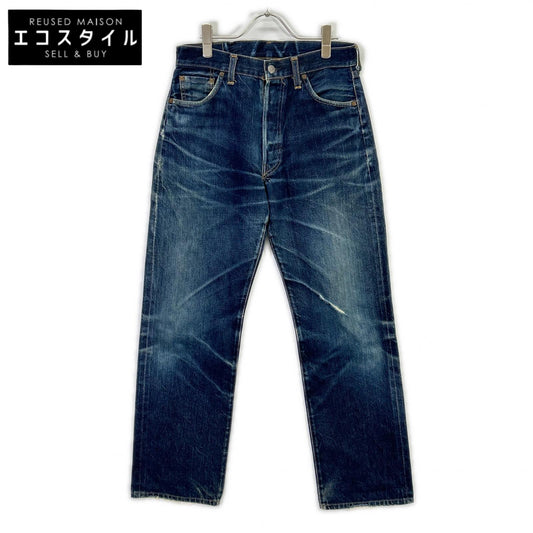 LEVI'S リーバイス 98年製 501XX 1955年復刻 インディゴ ボタン裏555 バレンシア工場 BIG E ボタンフライデニムパンツ ボトムス