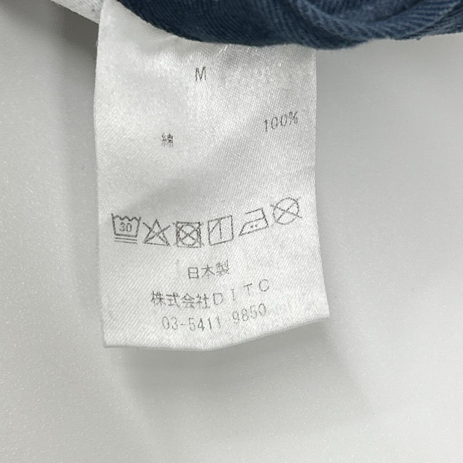BOWWOW バウウワ 24AW BW242-WTD エイジングネイビー ヴィンテージペイント加工 ミリタリーチノワークパンツ/WORK TROUSERS DUSTY ボトムス